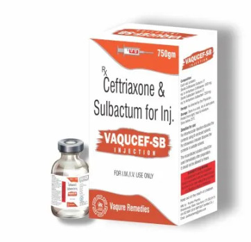 Ceftriaxone sulbactum injection